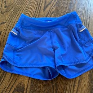 Athleta Girl blue shorts size XS (6)